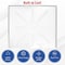 American Built Pro Dishwasher Drain Pan - Open-Ended Directs Wtr Upfront for Leak Detection  - 24 inch x 20.5 inch, Wht DWP-1W - alternate 5